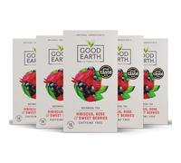 Good Earth Tea Co. Hibiscus, Rose & Sweet Berries Tea, 5 x 15 Tea Bags