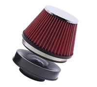 good Flow Air Filter For Sport Racing Car Engine Inlet 152mm 6.0inch To 76/89/101mm Universal Cold Intake Air Intake Pipe(89mm 3.5inch)