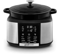 Good Food 5.5L 150W 12-in-1 Multi Cooker Stainless Steel