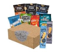 Good Food Company Pub Snacks Hamper, Bundle of 9, The Crackling Good Bundle, Pork Rinds, Flat Crisps, Pretzels, Popped Crisps