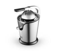 Good Food in partnership with Tower GF12016 Citrus Juicer with Dual Citrus Cones & Durasteel Precision Pulp Filter, 100W Motor, Stainless Steel