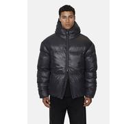 Good For Nothing Men's Hooded Puffer Jacket in Charcoal | Size: Large Good For Nothing Charcoal L