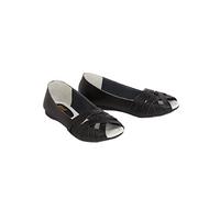 Good For The Sole Womens/Ladies Layla Woven Leather Pumps (7 UK) (Black)