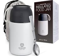 GOOD FOR YOU - Thermal Food Flask for hot Food, Soup containers, Ideal as a Thermal Lunch Box, Soup Flask or Food Warmer Lunch Box - Stainless Steel Insulated hot Food jar