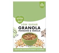 Good For Your Gut Low Sugar Granola, Pistachio & Vanilla, No Added Sugar, High in Fibre, Plant-Based, 360g
