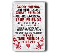 Good Friends Magnet, Shabby Chic,FRIDGE MAGNET JUMBO SIZE