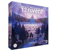 Good Games Publishing | 12 Rivers | Standalone Board Game, Fantasy Worker Placement, Resource Collection, Magical Pearls And Physical Movement | 2-4 Players | 45-75 Minutes