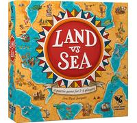 Good Games Publishing | Land vs Sea | Strategic Tile Laying Game | Ages 14+ | 2-4 Players | 40 Minutes Playing Time,Multi-coloured,Medium