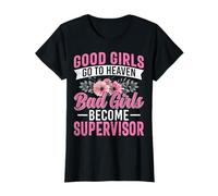 Good Girls Go to Heaven - Floral Design Supervisor Cute Girl T-Shirt