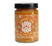 GOOD GOOD Sweet Apricot Jam - Keto Friendly - Low Calorie Without Added Sugars - Vegan - Gluten Free - Preserves