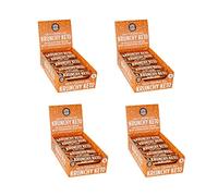 GOOD GOOD Krunchy Keto Bar Salty Caramel - Low Calorie, Low carb & No Added Sugar - High Fibre Protein Bar - Suitable for Diabetics & Sugar Intolerant Individuals (60x35g)