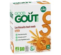 Good Goût Organic Round Cocoa Biscuits from 10 Months 20 Biscuits