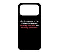 Good Grammar Is The Difference Knowing Your and You're Pun Case for iPhone 17 Pro Max