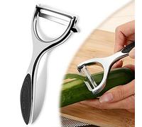 Good Grips Y Peeler Stainless Steel with Non-Slip Handle & Sharp Blade, for Vegetable Potato Peelers for Kitchen Fruit Veggie Carrot
