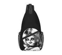 Good Guys Child's Play Chucky Chest Bag Men Sling Crossbody Backpack Chest Bag Traveling Hiking Daypack Shoulder Bag