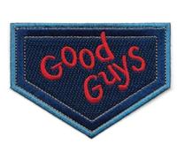 Good Guys Patch (3.5 Inch) Fully Embroidered (Hook & Loop) Velkro Badge Childs Play Chucky Doll Overalls Pocket DIY Costume Patches