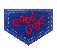 Good Guys Patches for Chucky Costume Adult Women Adult Men Chucky Shirt Sweater Halloween Patches Good Guys Overalls Chucky Tattoos Temporary Halloween Tattoos - Iron On