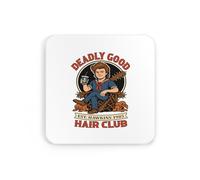 Good hair club Steve Harrington, iconic icon meme novelty funny fun coaster drinks mat drinks coaster tea coffee cute fun funny pretty aesthetic