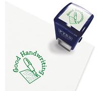 Good Handwriting Pre-Inked Stamper Ready to Use 25mm Primary Teaching Services (Green)