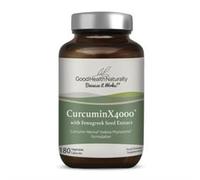 Good Health Naturally Curcumin X4000 180 Caps with Fenugreek Seed Extract