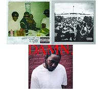 Good Kid, M.A.A.D City - To a Butterfly - DAMN. - Kendrick Lamar 3 CD Album Bundling