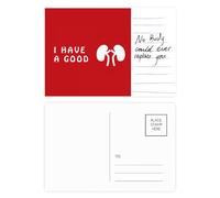 Good Kidney Body Lucky Art Deco Fashion Postcard Card Important Person Anniversary