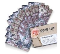 Good Life Damask Rose Scented Sachets Vintage | Designed in New Zealand | 12 Sachets