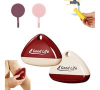 Good Life Portable Lint Roller, Washable Reusable Lint Remover for Dog & Cat Hair, Dust on Clothes (1Set)