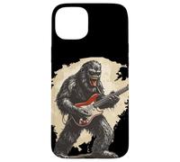 Good looking Bigfoot with Electric Guitar Costume Case for iPhone 15 Plus
