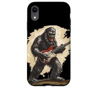 Good looking Bigfoot with Electric Guitar Costume Case for iPhone XR