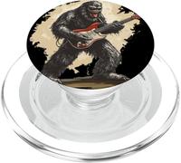 Good looking Bigfoot with Electric Guitar Costume PopSockets PopGrip for MagSafe