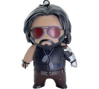 Good Loot Cyberpunk 2077 Christmas Hanging Ornament - Johnny Silverhand - Collectible Vinyl Figure - Christmas Ornaments - Johnny Silverhand from Cyberpunk 2077 - Unique Collection - 8x8x12cm