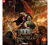 Good Loot | Doom The Dark Ages - Slayer's Rag Puzzle | Official Doom The Dark Ages Artwork, 1000 Pieces, Official License, 48 x 68 cm | 1+ Player