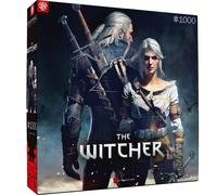 Good Loot Gaming Puzzle The Witcher Geralt and Ciri Computer game puzzles for te