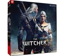 Good Loot Gaming Puzzle The Witcher Geralt and Ciri Computer Games Puzzles for Teens and Adults Leisure Ideas Inspired By A Computer Game 1000 Pieces 68 x 48 cm