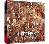 GOOD LOOT GAMING PUZZLE THE WITCHER WIEDŹMIN BIRTHDAY 1000 EL. Good Loot