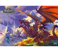 Good Loot Gaming Puzzle World of Warcraft Dragonflight Alexstrasza Game Artwork Adult Teen 1000 Piece Jigsaw Puzzle Gaming Puzzles Inspired by Computer Game 27''x19'', (Puzzle-GM-WOW-Alex)