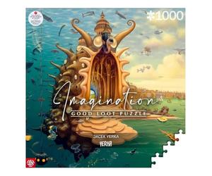 Good Loot - Jacek Yerka Harbor Jigsaw Puzzle 1000 PCS, Multicoloured, GDL-24935