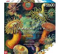 Good Loot Jigsaw Puzzle Imagination Series Ernst Haeckel Sea Anemones - Classic Puzzles - 1000 Pieces - 68,3x48 cm