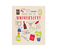 Good Luck At University Card For Her/Female/Friend With Envelope - Items Design, By UK Greetings