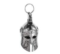 Good Luck Bell - Stainless Steel Motorcycle Pendant, Biker Charm for Positive Vibes and Protection | Bell Accessory for Bicycle, Scooter, Motorbike, Electric Bike, Rider Gift Idea