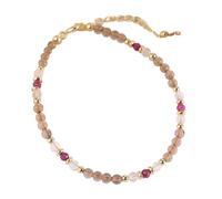 Good luck bracelet, Feng Shui Wealth Bracelet Multi-Gem Citrine Tourmaline Diamond-Cut Crystal Beads Chakra Gemstones Meditation Vacation Jewelry Prosperity Luck Money(Slim)