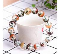 Good luck bracelet, Feng Shui Wealth Quartz Crystal Bracelet Color Beaded for Women Attracting Powerful Amulet