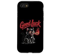 Good Luck Cat - Playful Monster Flame Art Case for iPhone SE (2020) / 7/8