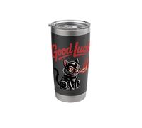 Good Luck Cat - Playful Monster Flame Art Stainless Steel Insulated Tumbler