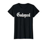 Good Luck - GOD Speed. Value Graphic T-Shirt, Women, Black, S