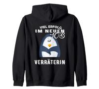 Good Luck in the New Job Traitor Farewell Job Change Zip Hoodie