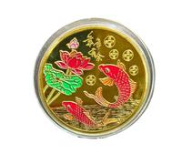 Good Luck Koi Fish Lotus to Wish You More Than Need Every Year - Bring Good Fortune