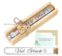 Good Luck Money Gifts Wood, Wish Filler Money Gift, Money Gift with Envelopes, Lucky Charm Exam Money Gift, Funny Gifts for Birthday, Wedding, Youth Consecration (Good Luck)