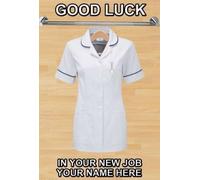 Good Luck New Job Physiotherapist PIDDP10 A5 Personalised Greeting Card